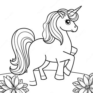 Majestic Unicorn Coloring Page 47815-39760