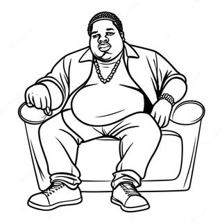 Biggie Smalls Coloring Page 47824-39767