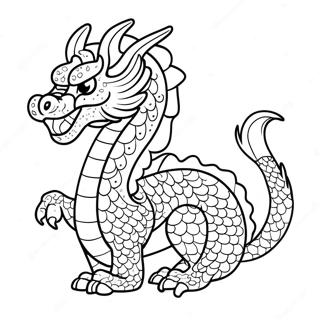 Chinese Dragon Coloring Page 47865-39806