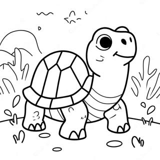 Franklin The Turtle Adventure Coloring Page 47895-39825