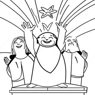 Worship Coloring Pages