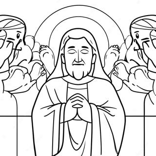 Worship Coloring Page 47914-39835