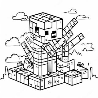 Minecraft Math Coloring Page 47954-39863