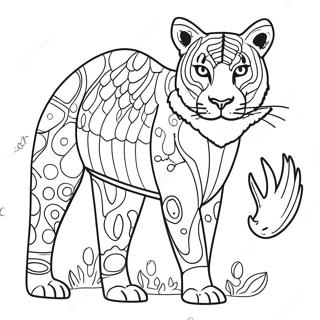 Favorite Animal Get To Know You Coloring Page 47995-39900