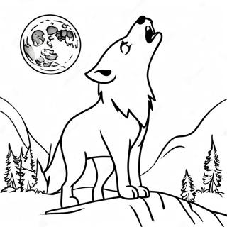 Wolf Mythical Creatures Coloring Pages