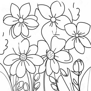 Crayola Spring Coloring Pages