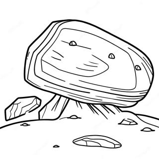 The Rock In Action Coloring Page 4812-3870