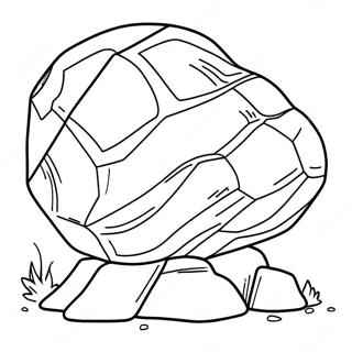 The Rock In Action Coloring Page 4812-3871