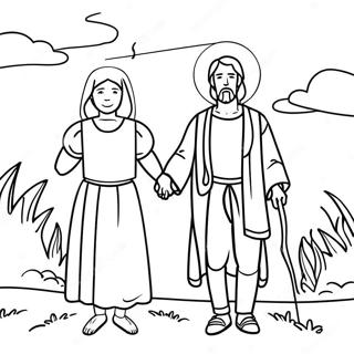 Pilgrim's Progress Coloring Pages