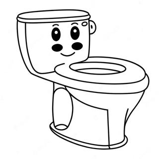 Funny Titan Skibidi Toilet Coloring Page 48165-40042