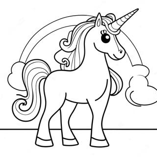 Unicorn Among Us Coloring Page 48204-40068