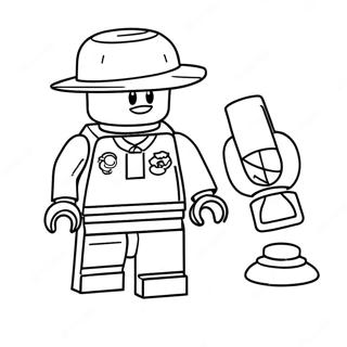 Lego Person Coloring Page 48234-40103