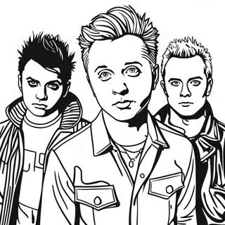 Green Day Coloring Page 48274-40128