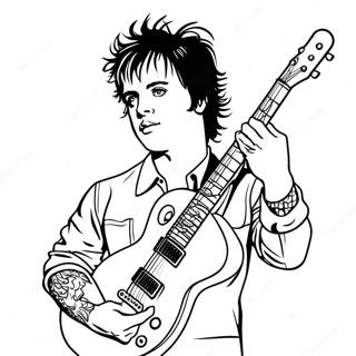 Green Day Coloring Pages