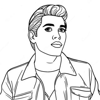 Pop Music Stars Coloring Page 48294-40135