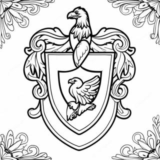 Ravenclaw Crest Coloring Page 48304-40139