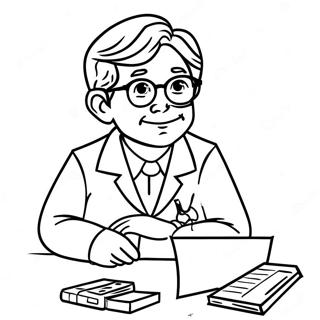 When I Grow Up Doctor Coloring Page 48324-40158