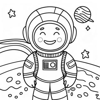 When I Grow Up Astronaut Coloring Page 48325-40164