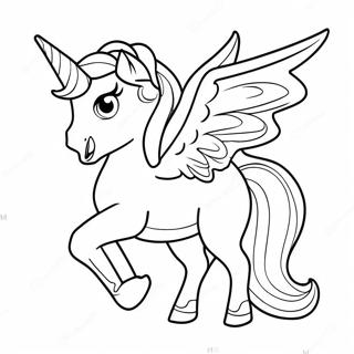 Pegacorn Coloring Page 48344-40174