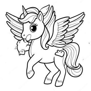 Pegacorn Coloring Page 48344-40175