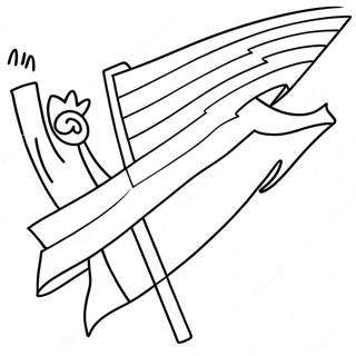 Christian Flag Coloring Pages