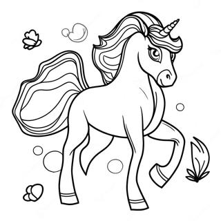 Lucky The Horse Spirit Untamed Coloring Page 48415-40237