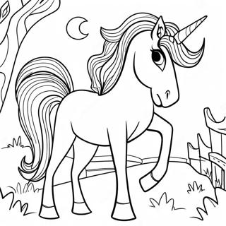 Lucky The Horse Spirit Untamed Coloring Page 48415-40240