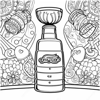 Stanley Cup Coloring Page 4841-3890