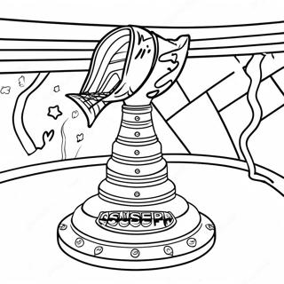 Exciting Stanley Cup Match Coloring Page 4842-3895