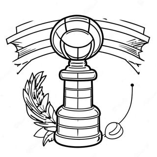 Exciting Stanley Cup Match Coloring Page 4842-3896