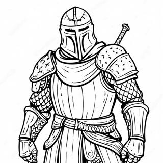 Dark Souls Coloring Page 48434-40242