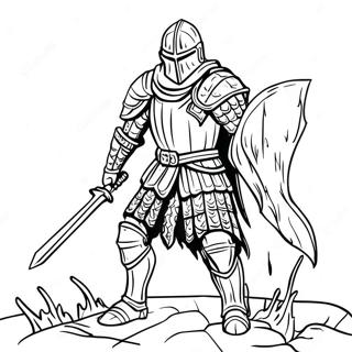 Dark Souls Coloring Page 48434-40243