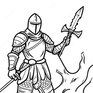 Dark Souls Coloring Page 48434-40244