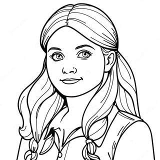 Ginny Weasley Coloring Page 48454-40263