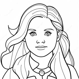 Ginny Weasley Coloring Page 48454-40264