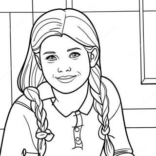 Ginny Weasley Coloring Pages