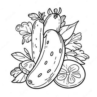 Pickle Coloring Page 48464-40272