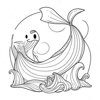 Jonah And The Whale Coloring Page 4851-3898