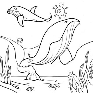 Jonah And The Whale Coloring Page 4851-3899