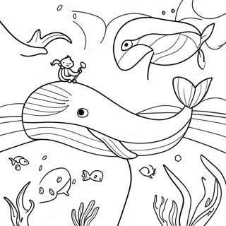 Jonah And The Whale Coloring Page 4851-3900