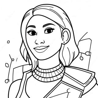 Fortnite Imani Coloring Page 48534-40324