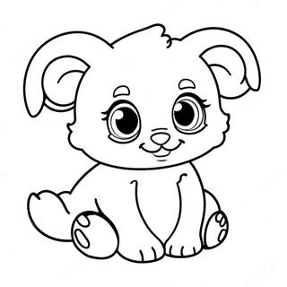 Baby Animal Coloring Pages