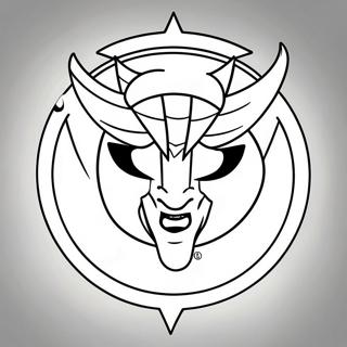 New Jersey Devils Logo Coloring Page 48564-40347