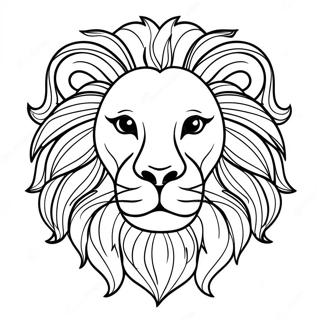 Lion Coloring Page 48604-40383