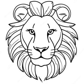 Lion Coloring Page 48604-40384