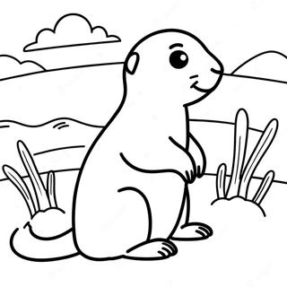 Prairie Dog Coloring Page 48614-40392