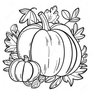 Fall Math Coloring Pages