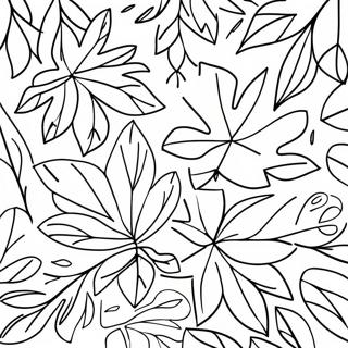 Autumn Leaves Math Coloring Page 48665-40437