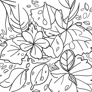 Autumn Leaves Math Coloring Page 48665-40438