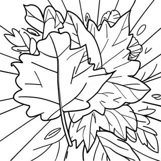 Autumn Leaves Math Coloring Page 48665-40440